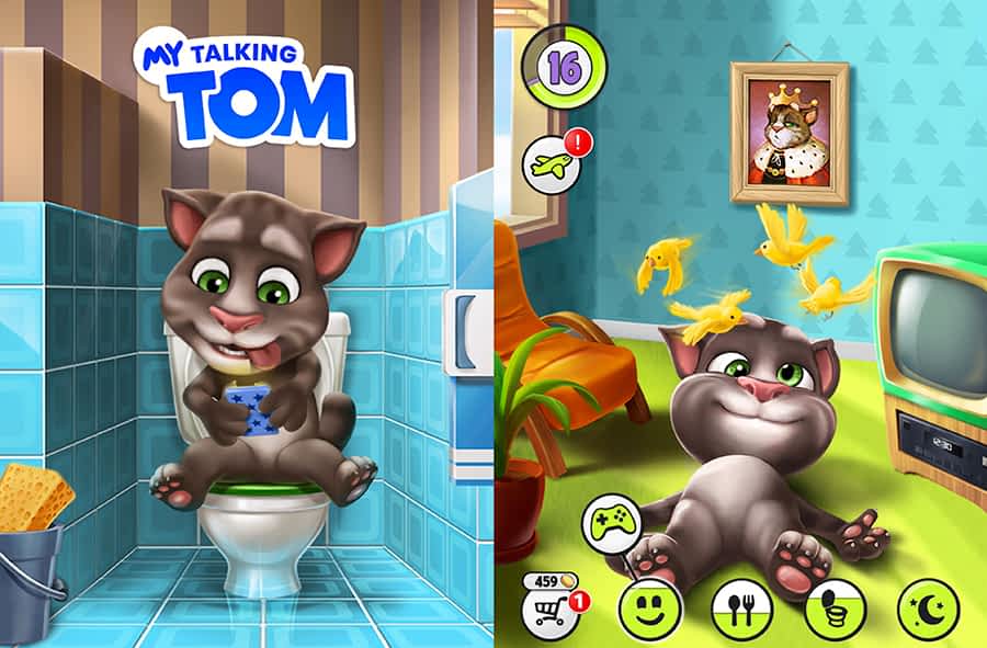 这只会说话的猫十年了！Apple Arcade 推出 《我的汤姆猫》让虚拟宠物猫满足猫奴想像